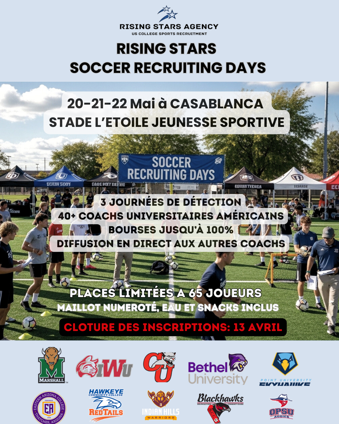 Soccer Recruiting Days Flyer